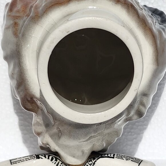 Rare-Vtg 1987--Paul Cardew-South West Ceramics-Terrier Dog with Newspaper Teapot - Picture 8 of 16